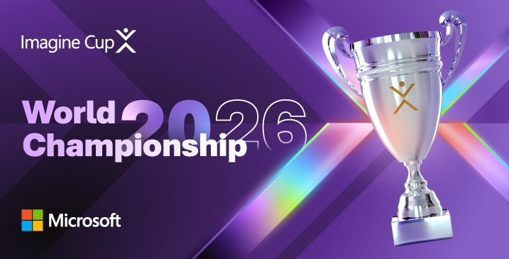 Three Startups Advance to the Imagine Cup World Championship.