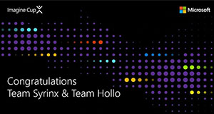 Congratulations to our 2020 Imagine Cup Asia Regional Final winners!