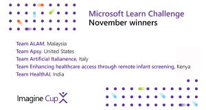 Microsoft Learn Challenge November winners!